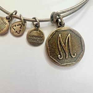 Alex and Ani Monogram M Charm Bracelet